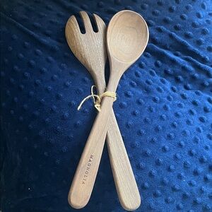 Magnolia Brown Wooden Utensil Set